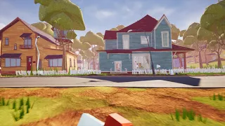 Прохождение "Привет Сосед" (Hello Neighbor): Акт 1 - как попасть в подвал)