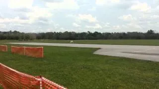 Biplane crash