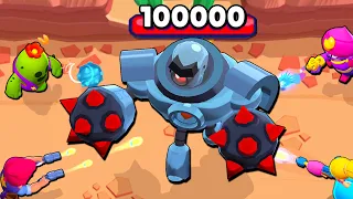 What Brawler Does 100k Damage Fastest!? 🔫