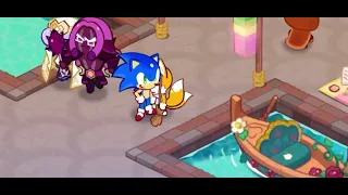 sonic and tails being cute