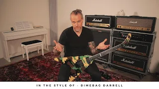 In The Style of - DIMEBAG DARRELL - Part 1