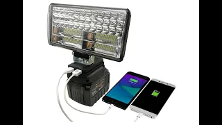 Светодиодный - фонарик - светильник - для - аккумулятора -  Makita 18-21V