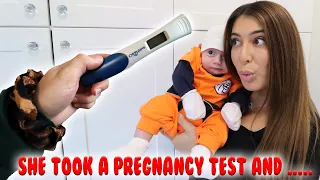 SHE TOOK A PREGNANCY TEST AND....