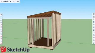 How to Make a Shed in SketchUp
