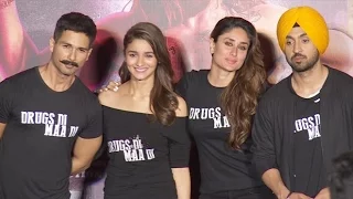 UNCUT: Udta Punjab Trailer Launch | Shahid Kapoor, Kareena Kapoor, Alia Bhatt, Diljit Dosanjh