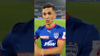 Sunil Chhetri On The Free Kick Against Kerala Blasters