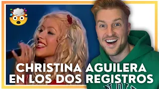 *Reacción* Christina Aguilera: "Contigo en la distancia" & "Genio atrapado" (LGA 2000)