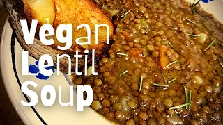 How to Easily Cook Lentils | Delicious Vegan Italian Lentil Soup