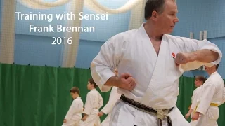 Karate Training with Sensei Frank Brennan 2016 -  Tamworth grading