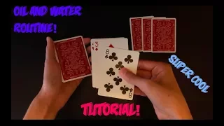 Oil & Water Routine: Advanced Card Trick Tutorial!