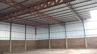 (60=80) Roof Shed Cost 2023 |National Blue Scope Heat Insulated Roofing Sheet Truss Design's Price