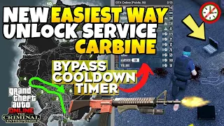 NEW EASIEST WAY to Unlock Service Carbine (M16) BYPASS COOLDOWN TIMER in GTA 5 Online FAST & EASY!