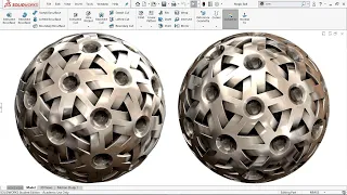 Exercise 72: How to make a 'Magic Ball' in Solidworks 2018