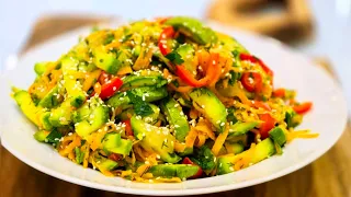 Eat this zucchini salad every day and lose weight easy! | Zucchini salad that help me burn belly fat