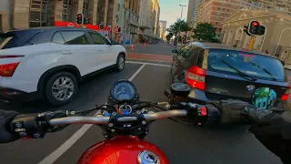 Scrambling around town | Triumph Scrambler 900 | RAW Exhaust Sound | POV Ride | 4K