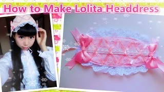 Easy Kawaii DIY - How to Make Sweet Lolita Headdress - Designs By Yumi