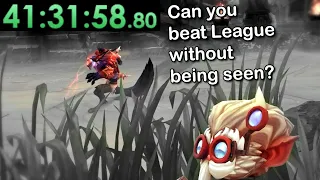Can you beat League of Legends without being seen?