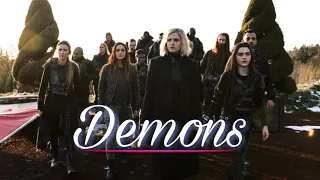 The 100 || Demons - Imagine Dragons