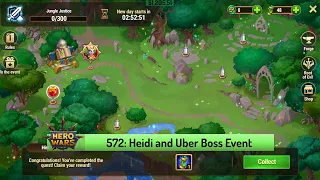 Let's Play Hero Wars 572: King of the Jungle, a Heidi Story and Shop Event Begins