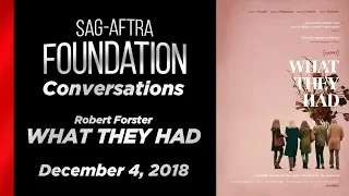 Conversations with Robert Forster of WHAT THEY HAD