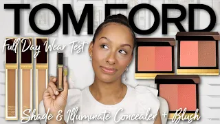 TOM FORD Shade & Illuminate Concealer + Blushes | Full Day Wear Test | Mo Makeup Mo Beauty