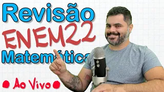 🔴 REVISÃO MATEMÁTICA ENEM 2022 | Como GARANTIR A MAIOR NOTA em Matemática?