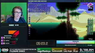 [RU] Terraria от Haboo за 1:41:21 - Awesome Games Done Quick 2023