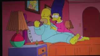 Homer and Marge do a test to see if they're still dreaming