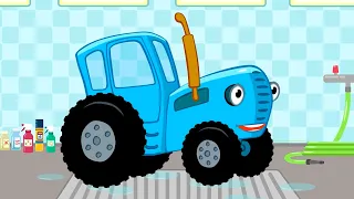Tractor Changing Colors - Blue Tractor Kids Songs & Cartoons