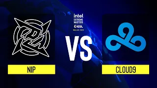 NiP vs. Cloud9 - Map 3 [Overpass] - IEM Dallas 2023 Europe CQ - Upper bracket