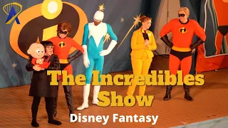 Celebrate The Supers Incredibles Show for Pixar Day at Sea