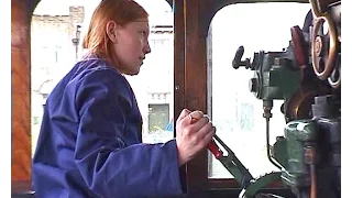 Lady Driving a Class D49