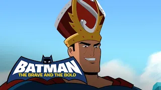 Superman turns into a tyrant because of the red kryptonite | Batman: The Brave and the Bold