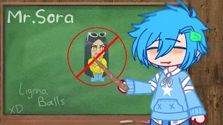 Sora becomes a Teacher 👨‍🏫‼️ || Inquisitormaster Gacha Club meme