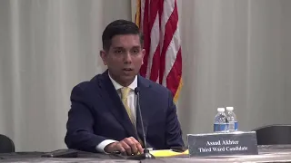 Paterson NJ - May 2, 2024 - Municipal Election Candidates' Forum (Ward 3)