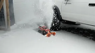 Spyker Snowblower First Test