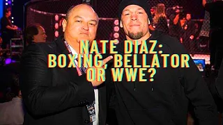 Nate Diaz in talks with Bellator, Rizin, WWE and Bellator!  $$$