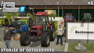 Welcome to OSTSEEKÜSTE - Visiting a CONTRACTOR! 🌊🚜💨 | Ostseeküste | FS22 | Timelapse #1