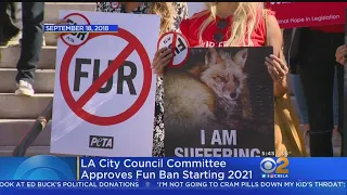 LA Poised To Become Largest City In U.S. To Ban Fur