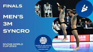 LIVE | Men's 3m Synchro Final | Diving World Cup 2023 | Montreal