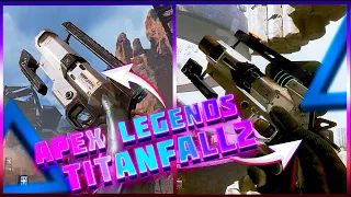 СРАВНЕНИЕ ОРУЖИЙ TitanFall 2 и Apex Legends!  | Как изменились пушки Apex Legends