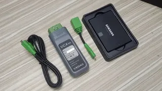 Vxdiag VCX SE with Mercedes Software SSD Unboxing - GETOBDTOOL