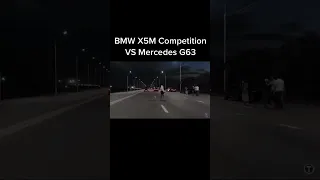 X5m competition v.s mercedes G63