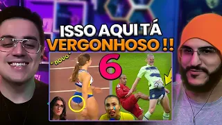 RAGAZZI REAGE: 🔴 Os Momentos mais Vergonhosos nos Esportes PARTE 6. Momentos de Humilhação Geral.