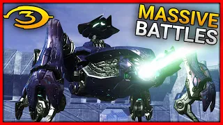 MASSIVE MULTIPLAYER BATTLES RETURN - Halo 3 Mods #217