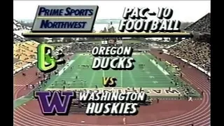 1991 Oregon @ #3 Washington No Huddle