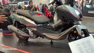 SYM Cruisym 300 Scooter 2024 - Walkaround - EICMA 2023