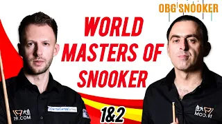 Judd Trump Vs Ronnie O'Sullivan | World Masters Of Snooker | Full Frame {1&2} Highlights