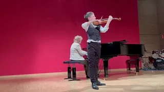 Teo GERTLER plays Paganini Violin Concerto no1 mov1