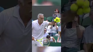 The Mansour Bahrami Trick Serve 🪄